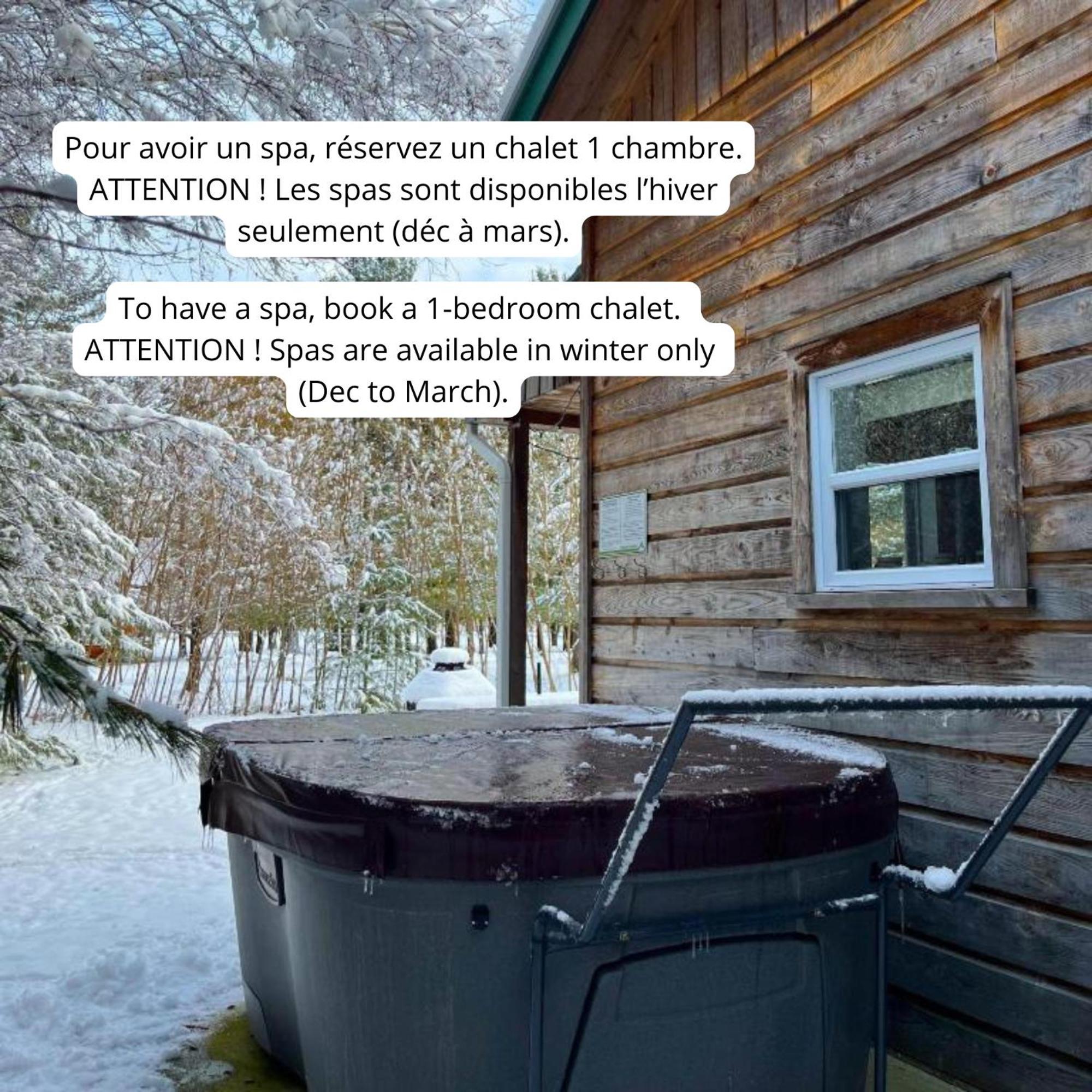Chalets Du Domaine Yamaska Бромон Екстериор снимка